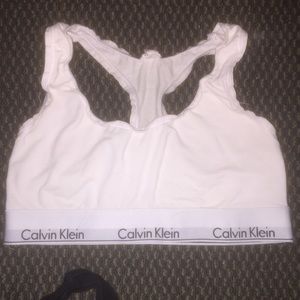 Calvin Klein White Bralette